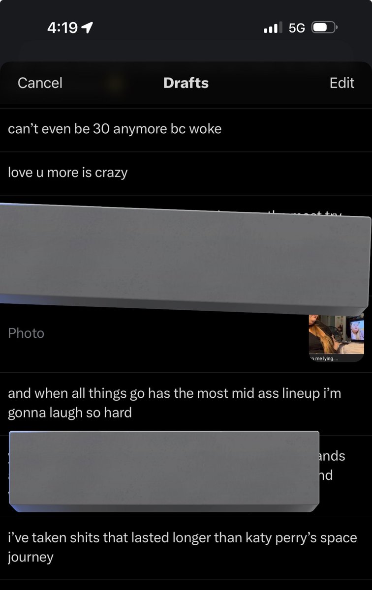 wallowsgarden's tweet image. draft dump #tagurself