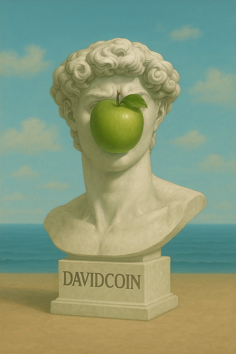 Davidcoinnft's tweet photo. $DVC exclusive art for sophisticated minds. Only 8 million worldwide, crafted for those who seek the extraordinary! Link in Bio 🪙📈👉🏻
#DavidCoin #Binance #Solana #ModernArt #ExclusiveToken #Magritte #Sophistication #Web3 #MakeTheArtGreatAgain #DeFi https://t.co/85SEccZXy2