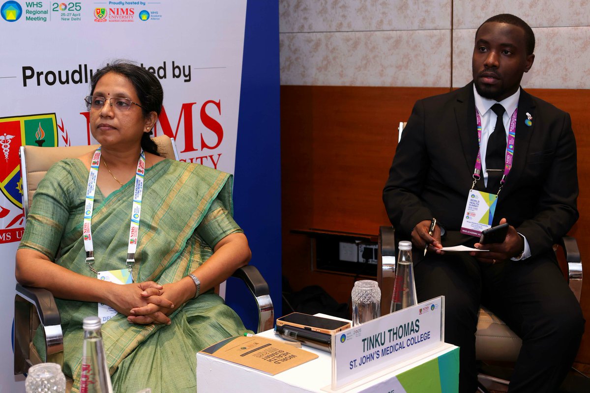 Amani Tinkasimile (@atinkasmile) on Twitter photo It was truly an honor to organize and moderate today's side meeting by <a href="/AAPH_Africa/">Africa Academy for Public Health (AAPH)</a> at the <a href="/whsnewdelhi2025/">World Health Summit Regional Meeting 2025</a> pondering on Africa-India Partnerships for Food Systems Transformation and Capacity Building.
#AAPH_Africa at #WHSNewDelhi2025 #ForBetterPublicHealth It was truly an honor to organize and moderate today's side meeting by <a href="/AAPH_Africa/">Africa Academy for Public Health (AAPH)</a> at the <a href="/whsnewdelhi2025/">World Health Summit Regional Meeting 2025</a> pondering on Africa-India Partnerships for Food Systems Transformation and Capacity Building.
#AAPH_Africa at #WHSNewDelhi2025 #ForBetterPublicHealth