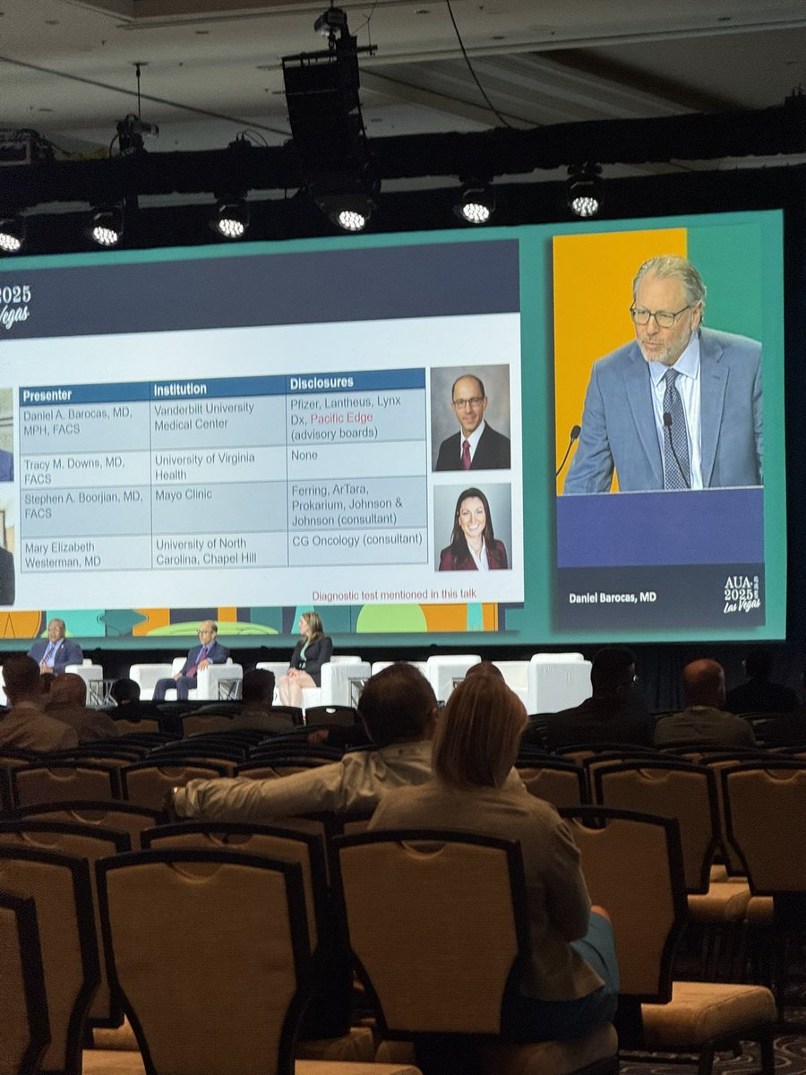Dave Penson (@urogeek) on Twitter photo #aua2025 #AUA25 going on in the plenary now- case based panel on hematuria. Lead by the incomparable <a href="/DanBarocas/">Daniel Barocas</a>. So important and impactful #aua2025 #AUA25 going on in the plenary now- case based panel on hematuria. Lead by the incomparable <a href="/DanBarocas/">Daniel Barocas</a>. So important and impactful