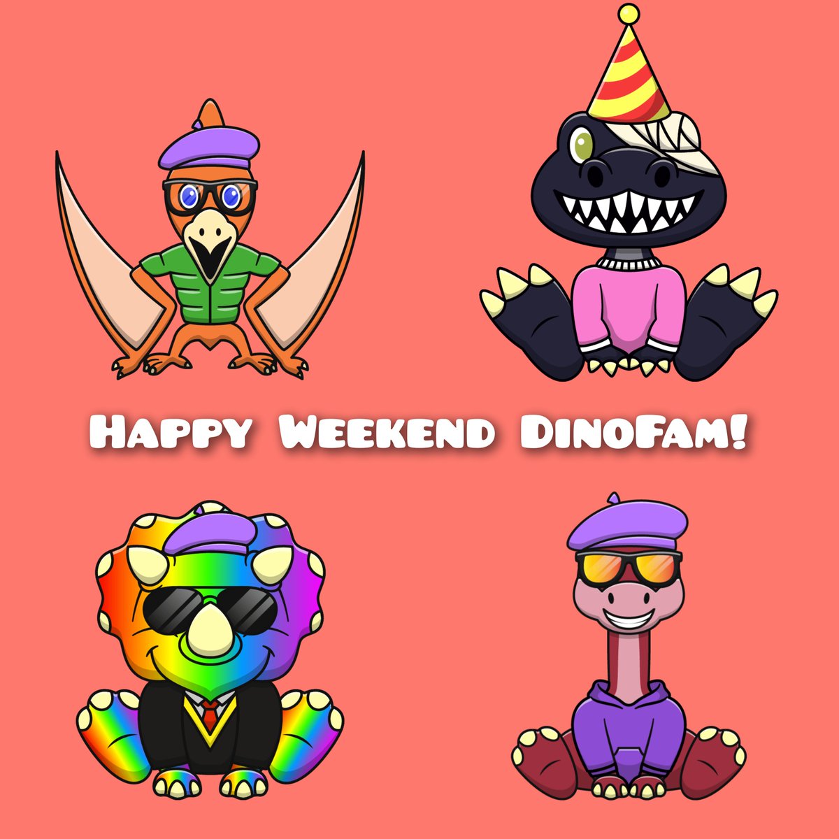 DinoFamCol's tweet image. Hope y&apos;all having a great weekend!