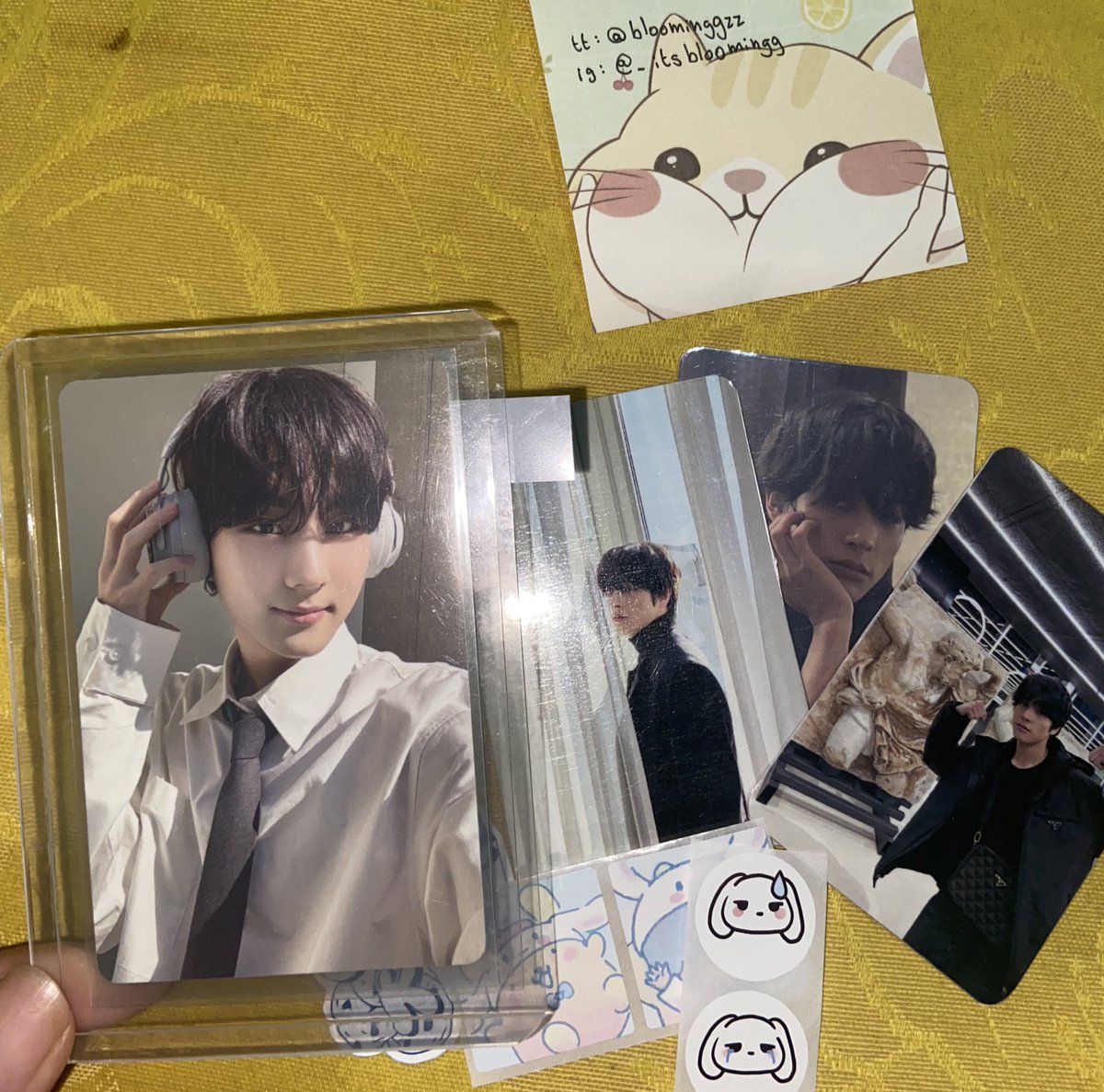 jakewonsuns's tweet photo. Feedback super positivo para a @bloominggzz que me vendeu esse pc do won lindíssimo.
Ela mandou muito bem embaladinho e com brindes lindos.
Obrigada pela venda amg 💗💗💗 https://t.co/TSPUpk9tIX
