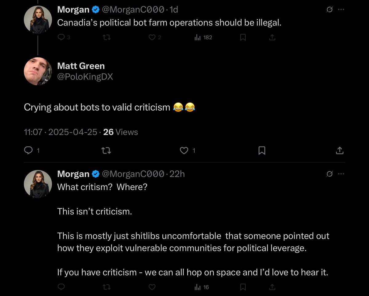 Immediately blocking someone after saying they’d love to hear your criticism is the typical weak behaviour I expect from the right 🤣