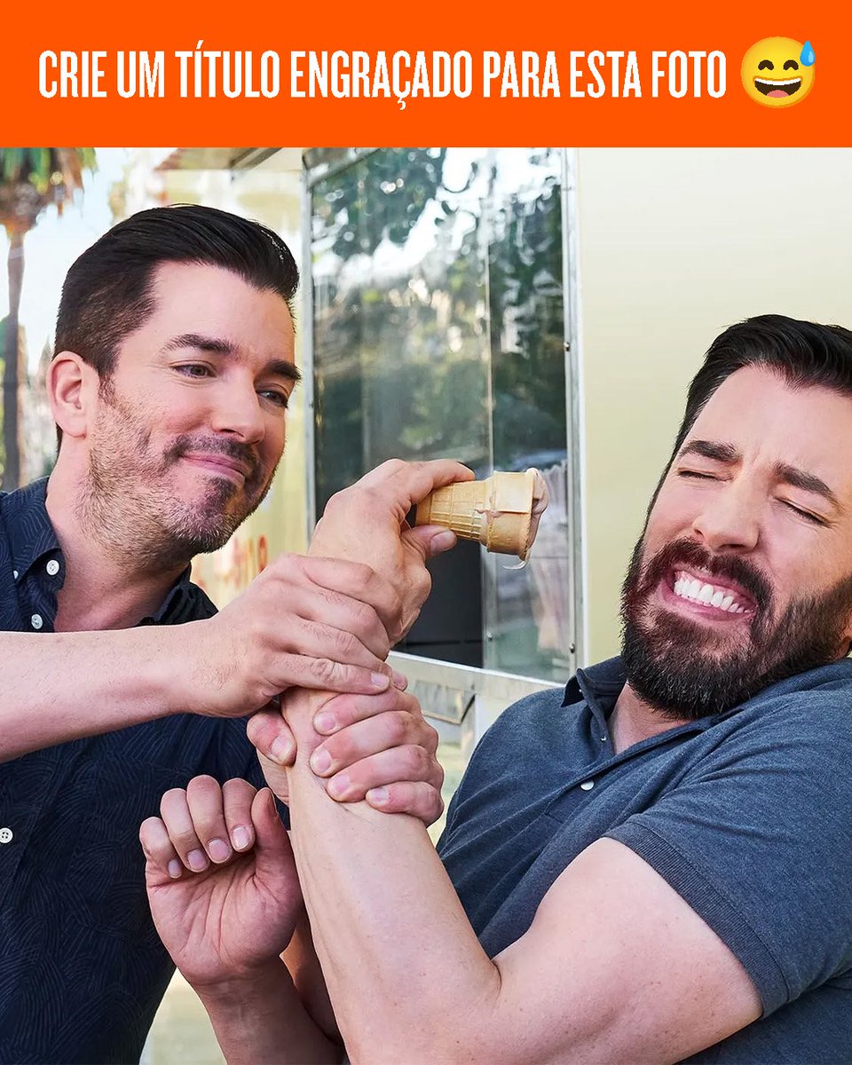 Essa foto dos Irmãos à Obra está implorando por uma legenda bem divertida 🤣

Qual seria a sua? Deixa aqui nos comentários! 👇

📷: People Magazine

#DiscoveryHHBR #IrmaosaObra #PropertyBrothers