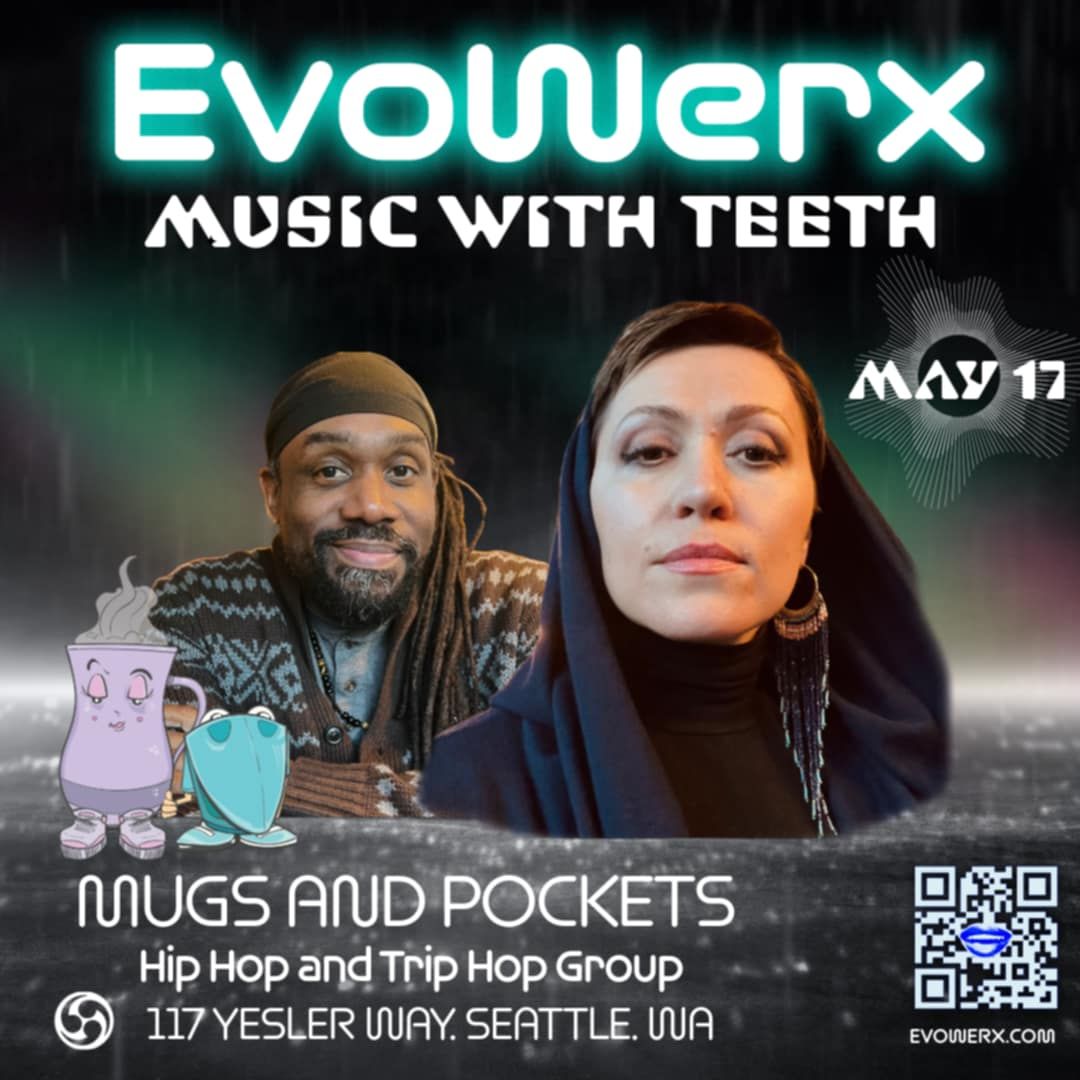 Our next Sonic Showcase in the GROOVE GARDEN for Music with Teeth - May 17, 2025! MUGS AND POCKETS · A Hip Hop and Trip Hop infused union full of creativity, versatility, and fun - mugsandpockets.com

🔥 Tix are going fast! 🔥 Go to evowerx.com/store to reserve now!