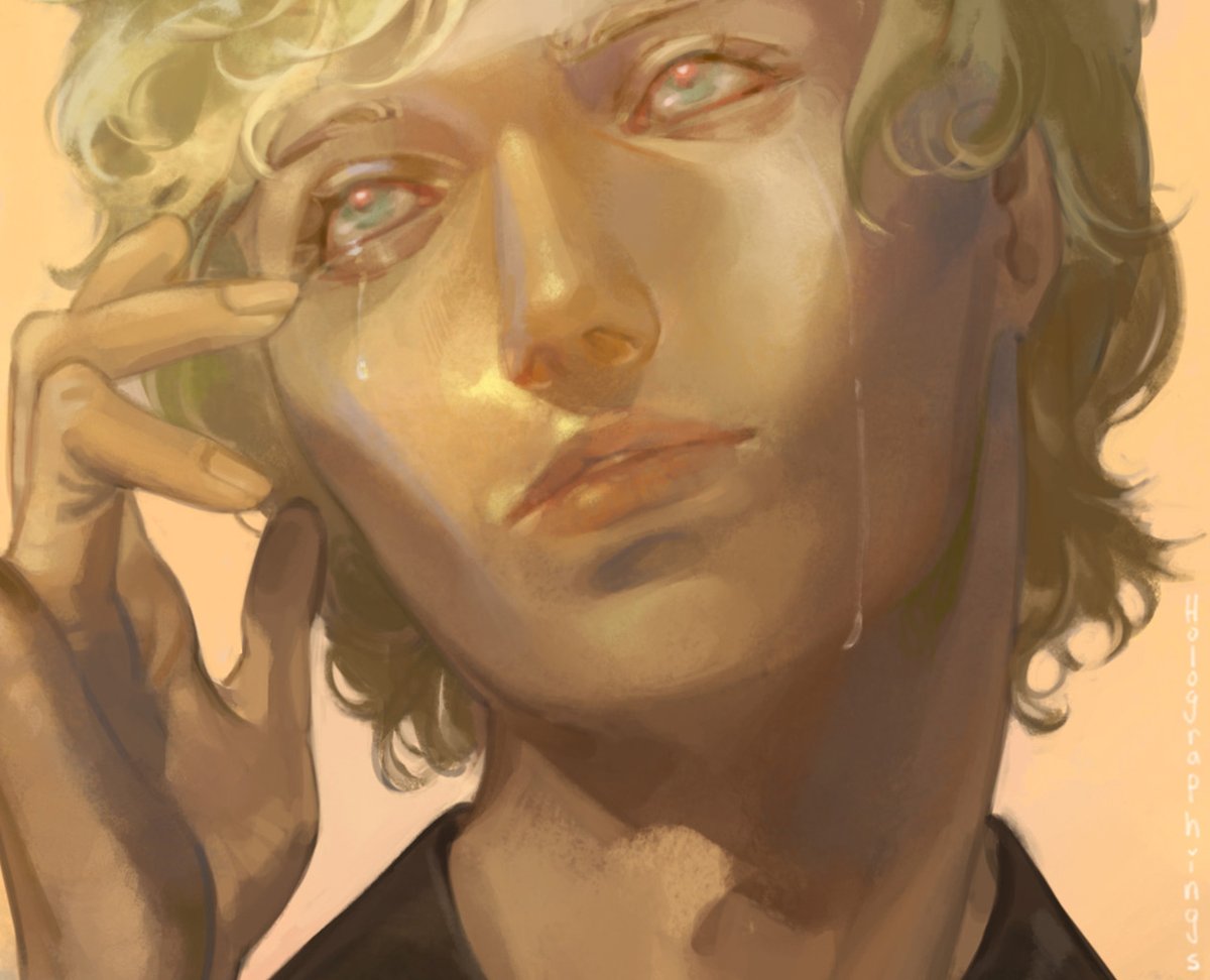 h0lographings's tweet image. little face from my last commisison ☀️