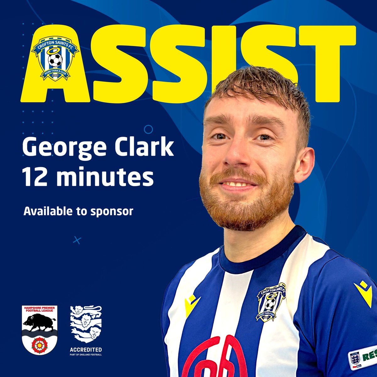 The single goal today was created by George, who crossed to find Harvey on the far side of the box. He calmly converted, but unfortunately it wasn’t enough to claim all 3 points.

<a href="/harvey95243499/">harvey</a> &amp; <a href="/clarkyg96/">George Clark</a>