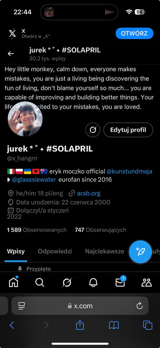 jurek * ˚ ✦ tweet media