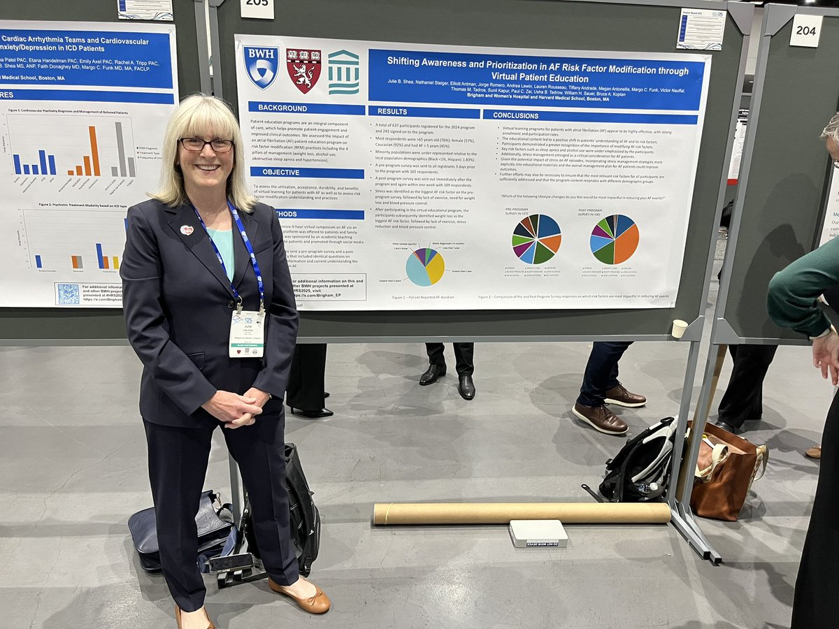 Ariat104's tweet image. @Brigham_EP APPs rocking the Abstract Pavilion.  #APPs #advancethescience #abstracts @HRSonline