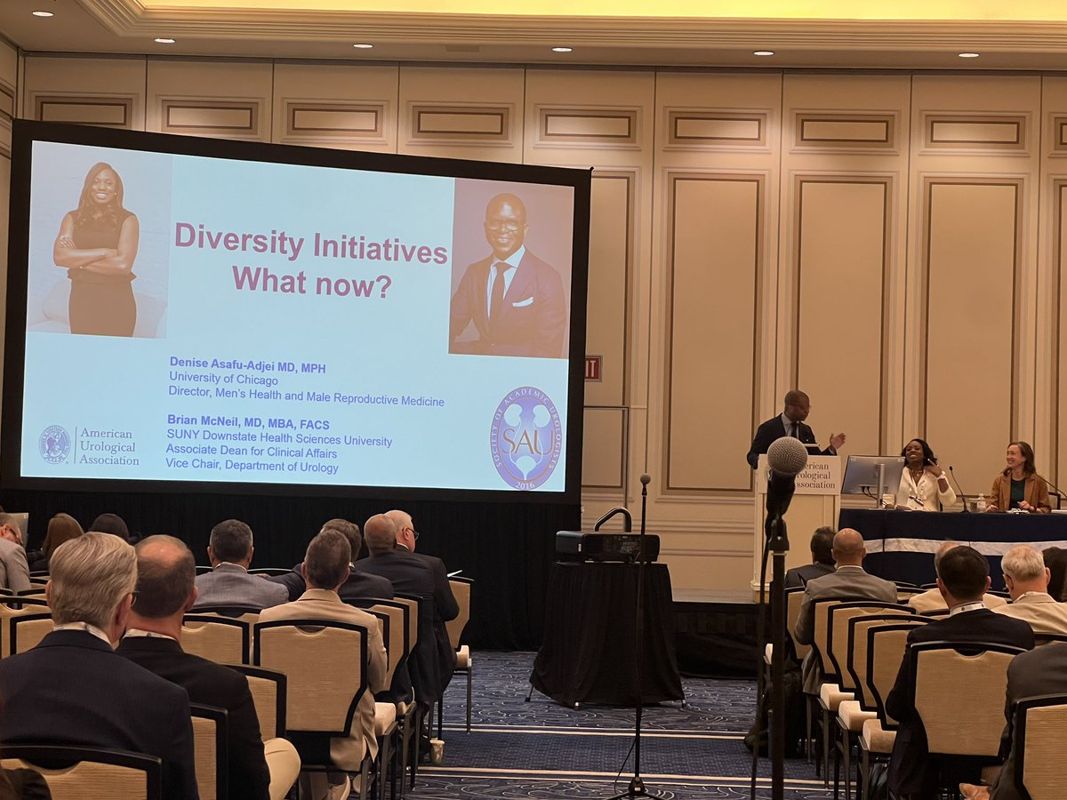 Denise Asafu-Adjei MD, MPH (@drdenise_) on Twitter photo <a href="/Dr_Brian_McNeil/">Brian Keith McNeil</a> and I had the honor of leading a session on the current state of DEI in urology and current considerations. Really thoughtful feedback and discussion and awesome moderators <a href="/KeithKow/">Keith Kowalczyk, MD</a> ! #AUA25 #SAU25 <a href="/Dr_Brian_McNeil/">Brian Keith McNeil</a> and I had the honor of leading a session on the current state of DEI in urology and current considerations. Really thoughtful feedback and discussion and awesome moderators <a href="/KeithKow/">Keith Kowalczyk, MD</a> ! #AUA25 #SAU25