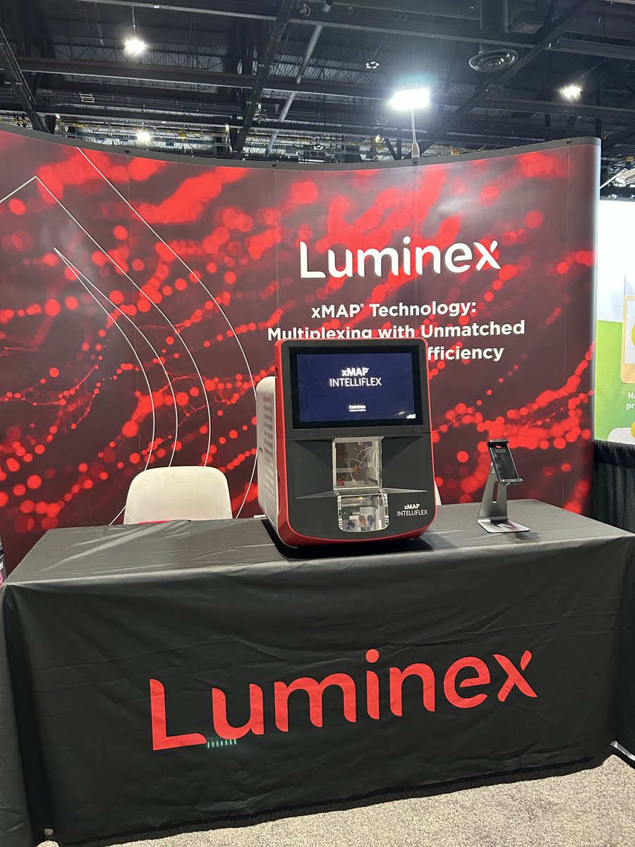 Luminex (@luminex) on Twitter photo AACR 2025 starts now! Visit booth #4819 tomorrow to explore xMAP® in action & meet <a href="/MilliporeSigma/">MilliporeSigma</a>, @BioTechne, & @ThermoFisher at our Partner Corner. #xMAP #AACR2025 #CancerResearch AACR 2025 starts now! Visit booth #4819 tomorrow to explore xMAP® in action & meet <a href="/MilliporeSigma/">MilliporeSigma</a>, @BioTechne, & @ThermoFisher at our Partner Corner. #xMAP #AACR2025 #CancerResearch