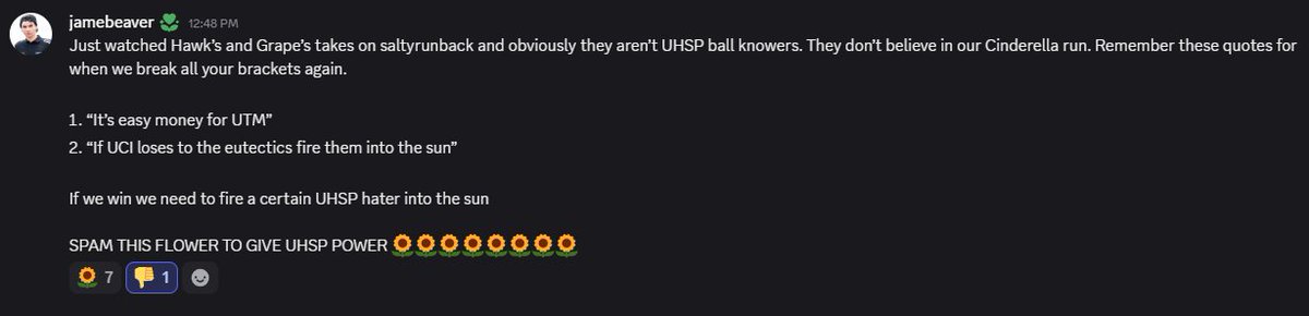 Always a fan of accountability