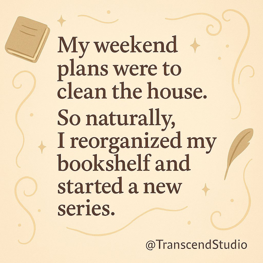Every time this happens, I hear this godly voice in my head that says, “You’re forgiven.” 😎📚✨
