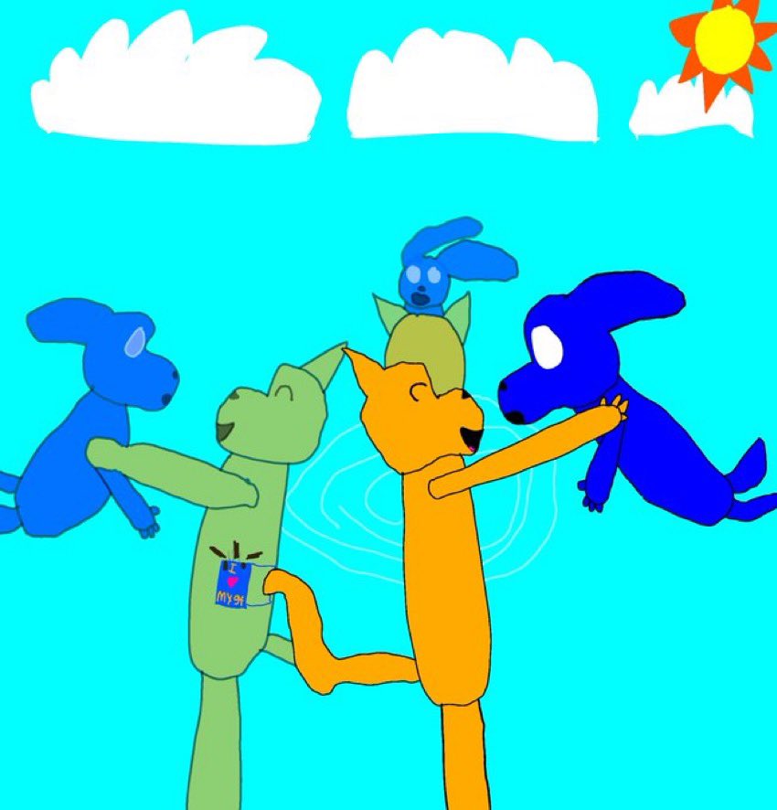 Nojak22's tweet photo. “Spinnnnnnnnn”
Here’s some cloudy eclipse art hope y’all enjoy
#SmilingCrittersAU #SmilingCritters #frowningcrittersAU #cloudyeclipse #catfeine #dogpressed https://t.co/GZUOvMKcNX