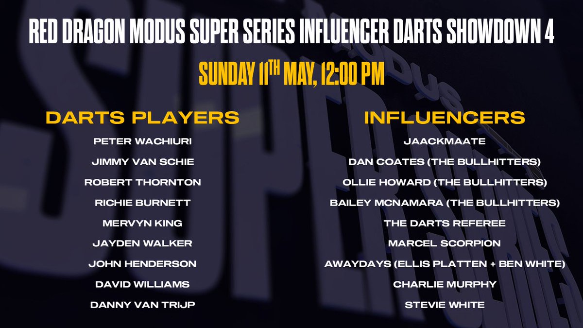 MODUS Super Series tweet media