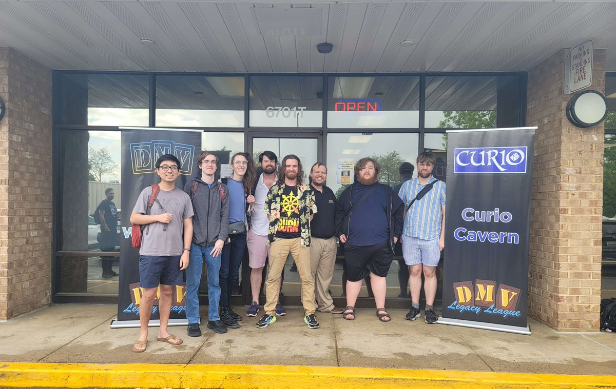 Congrats to our Top 8 for our Curio event! Decklists coming soon, and our winner is TBD 😉