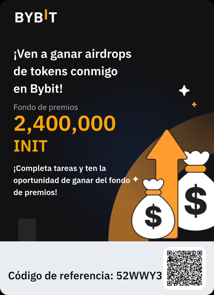 saritha0311's tweet photo. ¡Únete a mi en Bybit y completa tareas en Token Splash para tener la oportunidad de llevarte un fondo de premios de 2,400,000 INIT! Haz clic aquí:https://t.co/tBEwTjpdHF https://t.co/ybq2KKXFtp