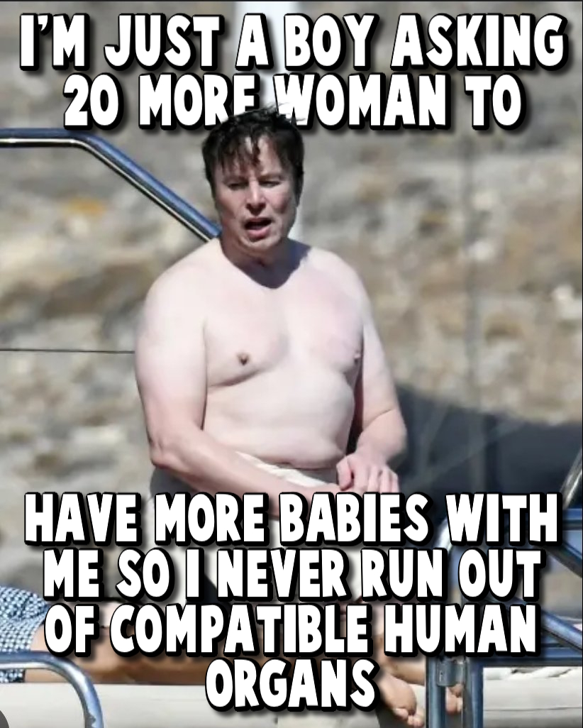 <a href="/DimaZeniuk/">Dima Zeniuk</a> If he ever gets Nurolink working he gets to live forever in compatible bodies too....never met a Sci/Fi cliche he was ever too embarrassed to steal