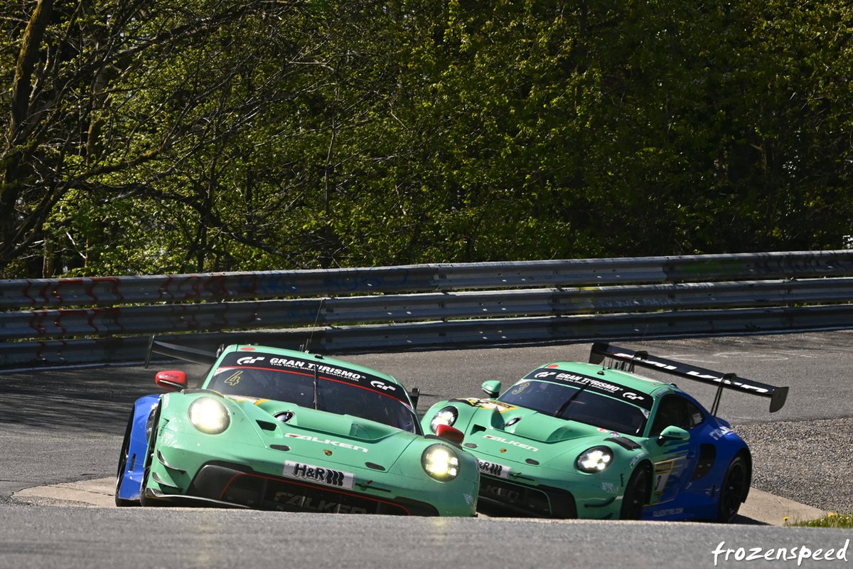 911 perfect Nordschleife season start, back to back victories for the Falken GT3R! #NLS2