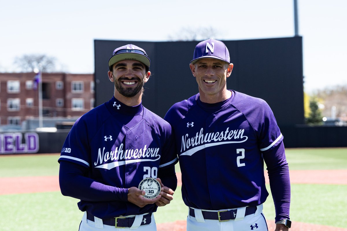 Northwestern Baseball (@nucatsbaseball) on Twitter photo Prior to today's game, we celebrated <a href="/tyler_ganus/">TYLER GANUS</a> as Northwestern's <a href="/bigten/">Big Ten Conference</a> Jackie Robinson Community & Impact Award Nominee! ππ€ Prior to today's game, we celebrated <a href="/tyler_ganus/">TYLER GANUS</a> as Northwestern's <a href="/bigten/">Big Ten Conference</a> Jackie Robinson Community & Impact Award Nominee! ππ€