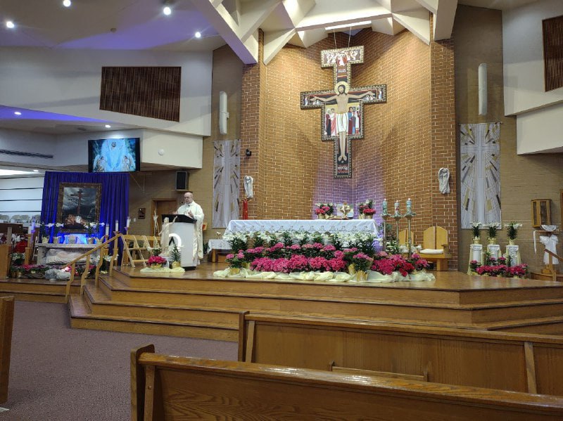 Go to church with family on weekends