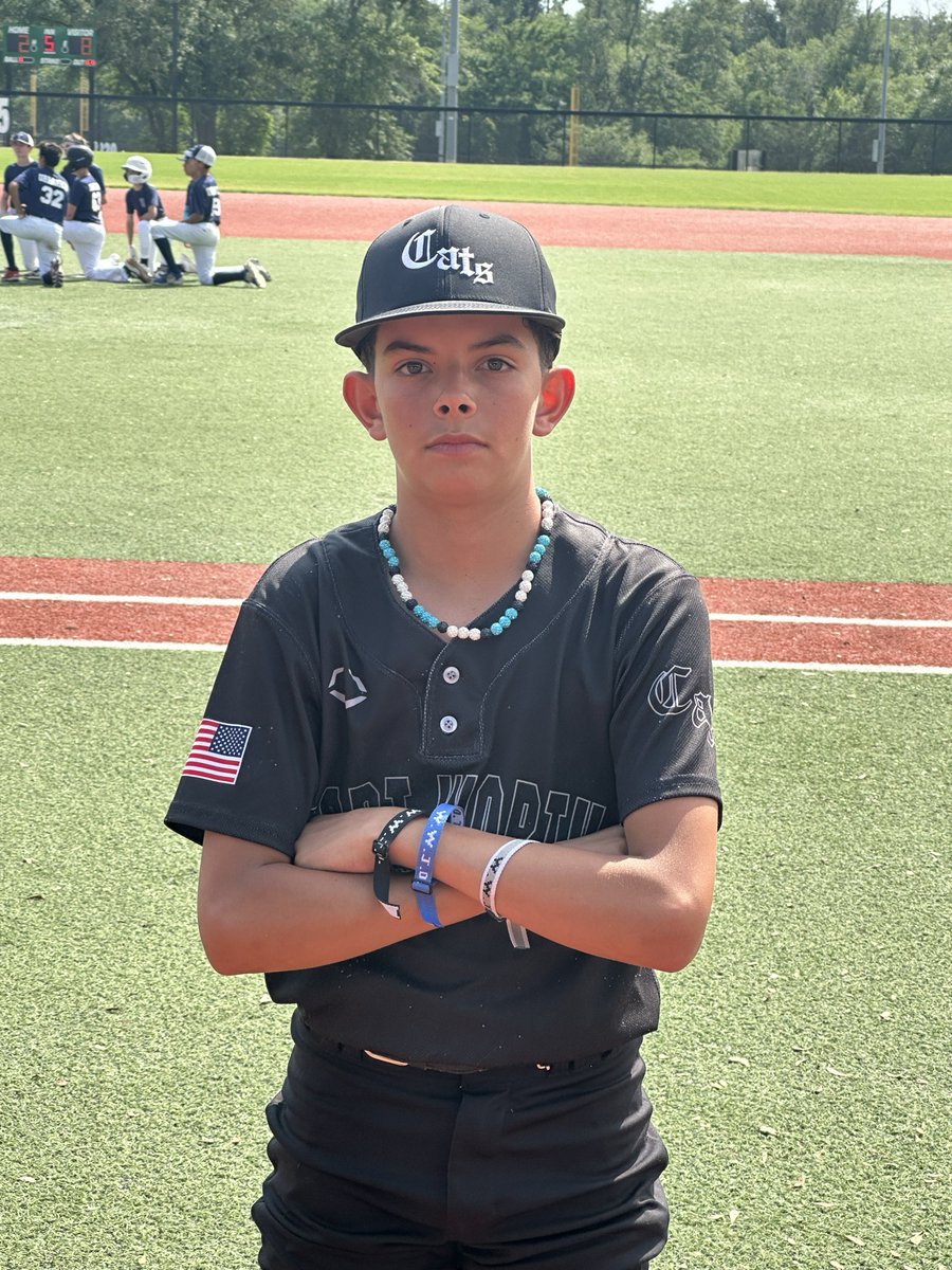 FiveToolYouth's tweet photo. #FiveToolYouthFranklin F: @FWCats_Central Elliot 8, Texas Seminoles 2
PoG: Rylon Murillo 1-1, 2 RBI, 2 BB https://t.co/HQY26njiKp
