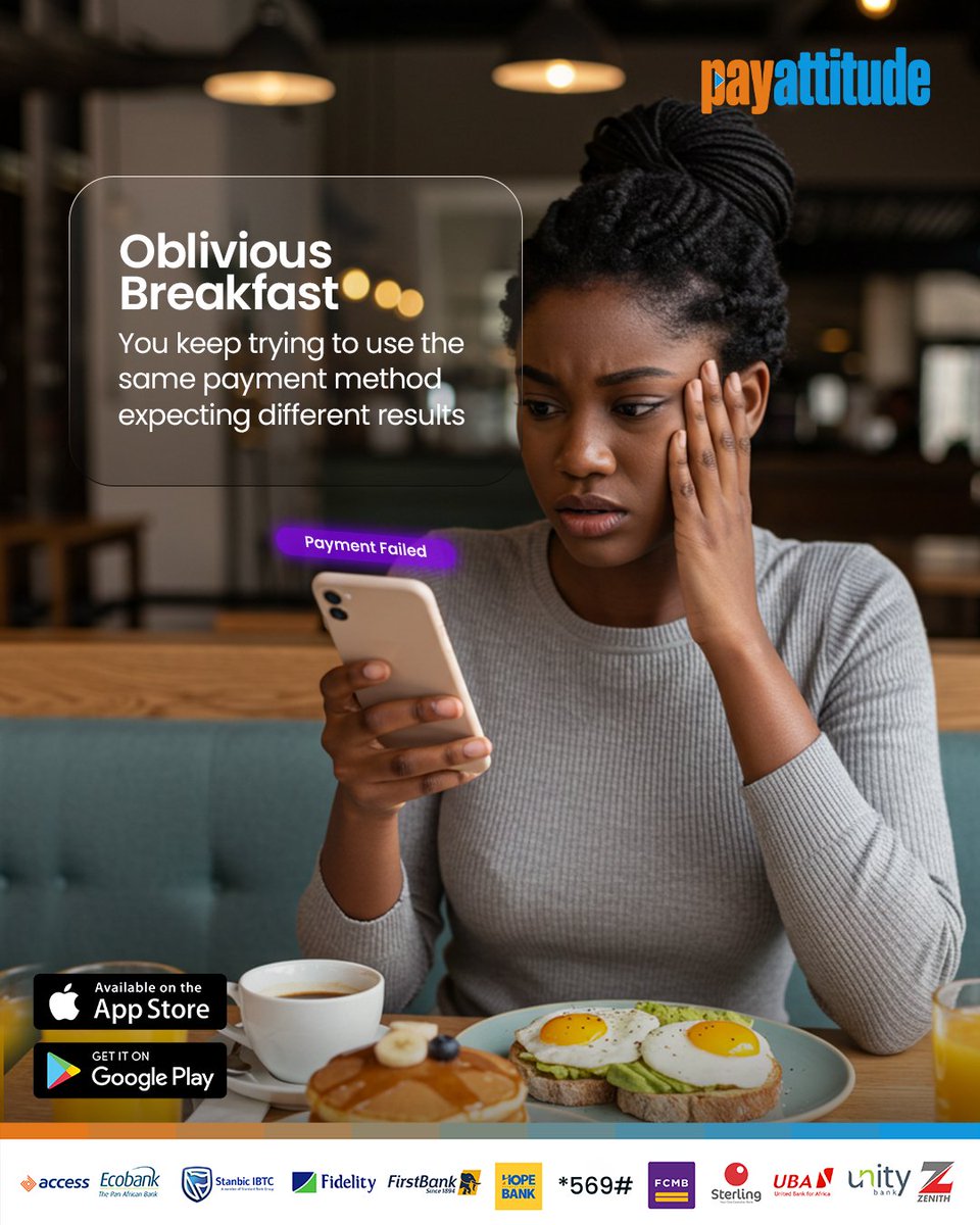 getpayattitude's tweet photo. ‌What's your attitude to payments? If it's anything less than "seamless and stress-free," then it's time for an upgrade. 

Dial *569# or download the app now. 

#Payattitude https://t.co/5Xy5Vr3NAg