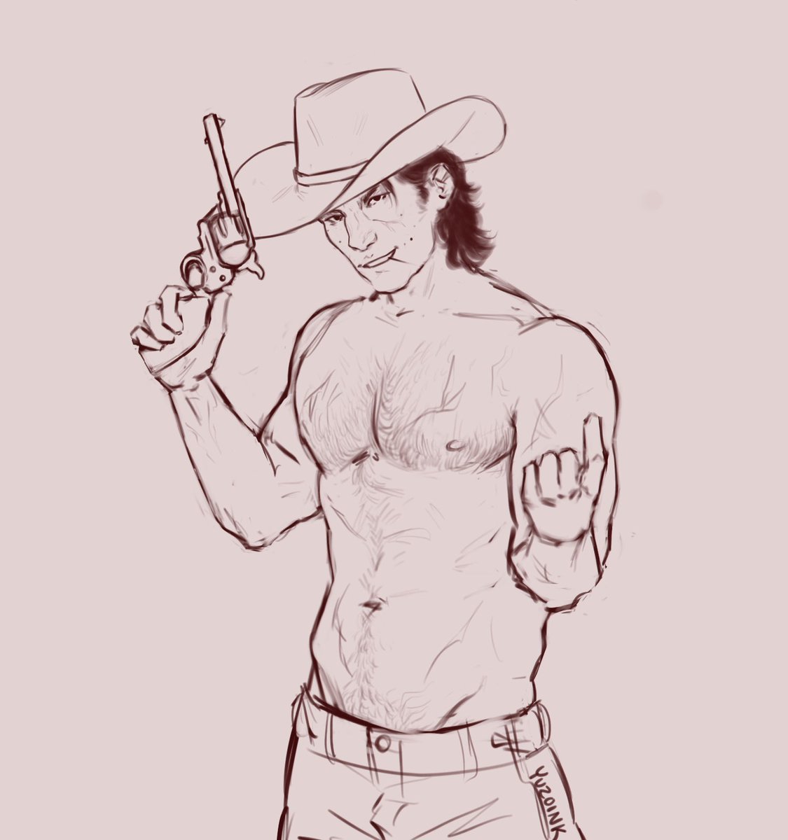 yuzoink's tweet photo. #johnnysawyer #johnnyslaughter #johnnytcm #tcmfanart
Not so old art touch up https://t.co/tXNldu8dTs