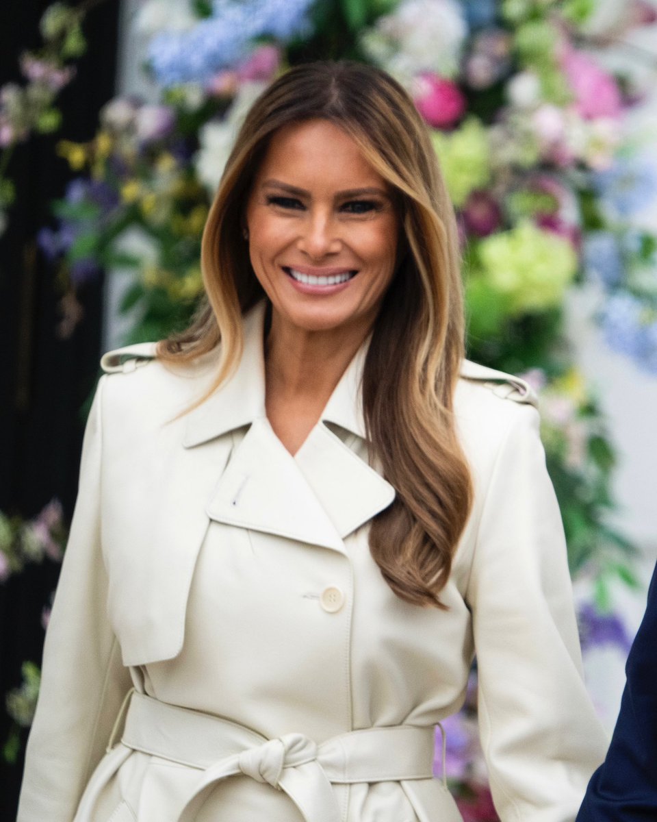 Happy Birthday to @MelaniaTrump. She is one classy First Lady! May God bless and protect her.