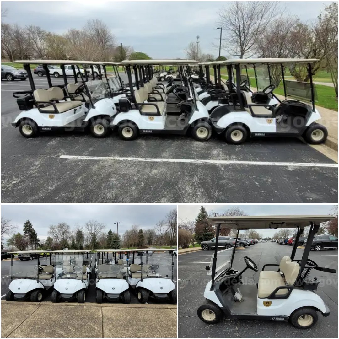 Golf anyone? 🌞🏌️‍♂️

We just love going to the club to drive around in the fun carts! 🚗💨 This auction features Qty: 12 Yamaha Gasoline Golf Carts ready to roll out your guests. Perfect for all your events! 🌴☀️

 Build up your inventory today ➡️  hubs.ly/Q03jZpdt0