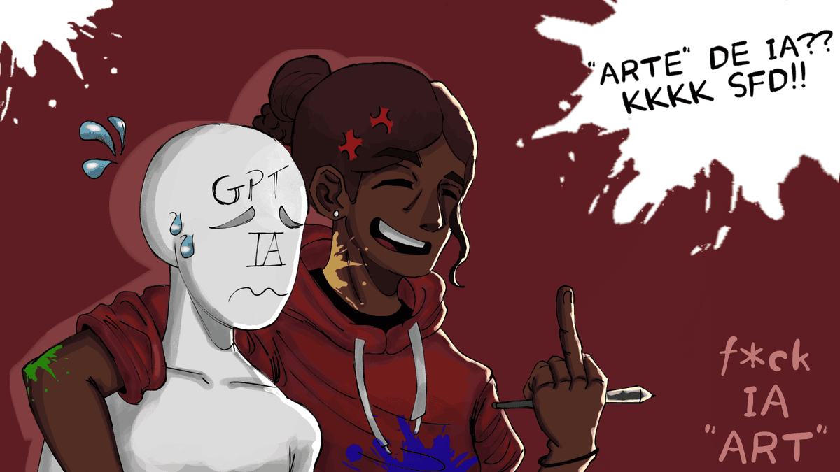 🚨Conta tá parada, então bora movimentar um pouco

apresente suas artes mais recentes aqui pra eu dar um bizoiada

Compartilha ou marca amigos artistas pra que eles possam se apresentar também, vou procurar uma galerinha bacana da arte pra seguir

Enfim, se sintam à vontade