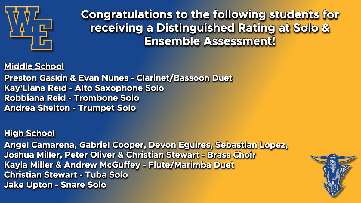 Warren East Bands tweet media