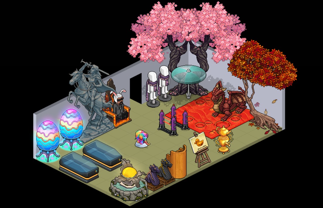 Vendo lo de la fotos. Busco: DK Bonnie Blonde, Camino floral de pascua, Tarimas en altura, suelo de mármol ultra negro y blanco. agradezco RT! <a href="/xentinalhb/">XΞNTINΔL</a> <a href="/Vyrlahabbo/">vyrla</a> <a href="/C0B0_HABBO/">C0B0</a> @HbGokusin <a href="/ManciniHabbo/">𝙎𝙤𝙮𝙈𝙖𝙣𝙘𝙞𝙣𝙞 🇨🇴</a> <a href="/Deadmaudhabbo/">Deadmaud</a> <a href="/PiintuES/">Pintu 🎅🏻🎄</a> <a href="/PodRosado/">papá Pod</a>