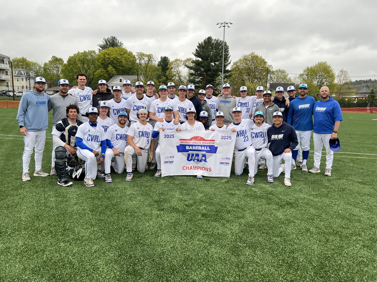 🏆2025 UAA CHAMPIONS🏆

The Spartans claim their second straight conference title and a third straight trip to the NCAA Tournament! 

<a href="/d3baseball/">D3baseball</a> <a href="/D3Region7/">D3 Baseball - Region 7</a>