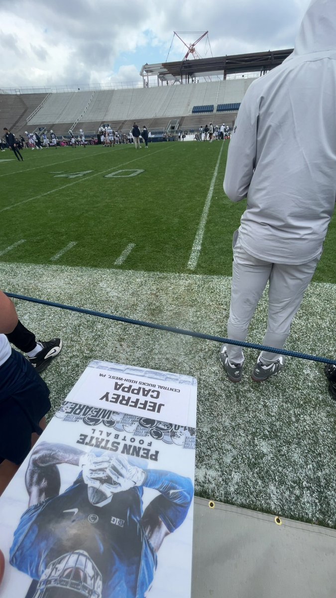 Jeffrey Cappa (@jeffreycappa) on Twitter photo Unofficial visit to PSU🦁🏈 Unofficial visit to PSU🦁🏈