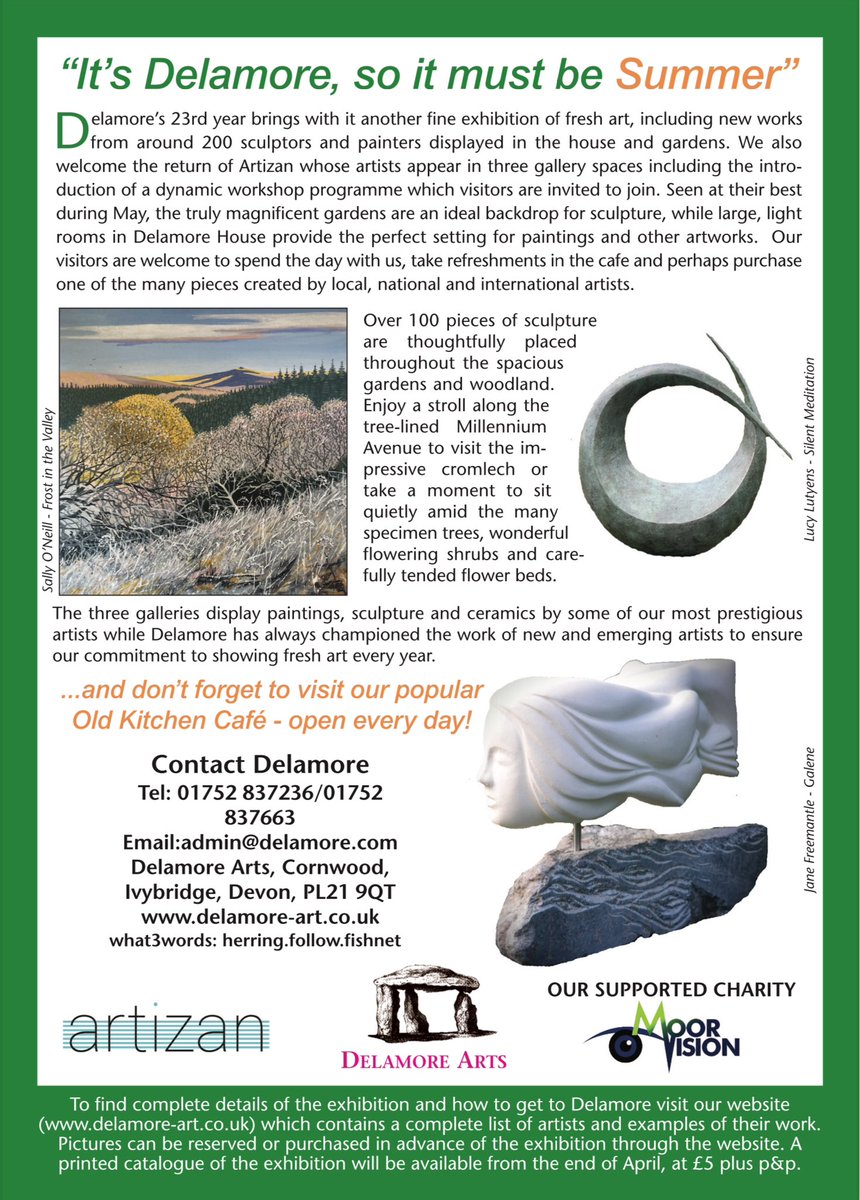 Fine Art Textiles SWA (@tessajanedesign) on Twitter photo Opening next week <a href="/DelamoreArts/">Delamore Arts</a> #sculpture #ceramics #print #paint #textiles #wood #metal open daily throughout May <a href="/VisitDevon/">Visit Devon</a> Opening next week <a href="/DelamoreArts/">Delamore Arts</a> #sculpture #ceramics #print #paint #textiles #wood #metal open daily throughout May <a href="/VisitDevon/">Visit Devon</a>