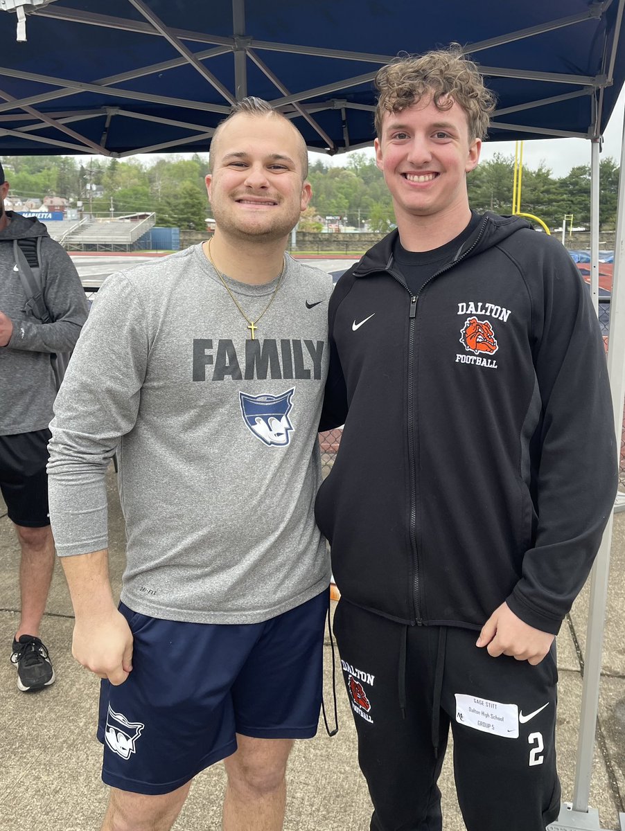 Gage Stitt (@ogcso1) on Twitter photo Appreciate <a href="/CoachCFarris/">Coach Chase Farris</a> for having me out today for practice and a campus tour. Awesome meeting <a href="/CoachHughes/">Jonathan Hughes</a> too! Nothing better than hearing some pads pop — ready for the season! <a href="/Marietta_FB/">Marietta College Football</a> <a href="/CoachTomKaufman/">Tom Kaufman 🇺🇸</a> <a href="/DHSBulldogsFB/">Dalton Football</a> Appreciate <a href="/CoachCFarris/">Coach Chase Farris</a> for having me out today for practice and a campus tour. Awesome meeting <a href="/CoachHughes/">Jonathan Hughes</a> too! Nothing better than hearing some pads pop — ready for the season! <a href="/Marietta_FB/">Marietta College Football</a> <a href="/CoachTomKaufman/">Tom Kaufman 🇺🇸</a> <a href="/DHSBulldogsFB/">Dalton Football</a>