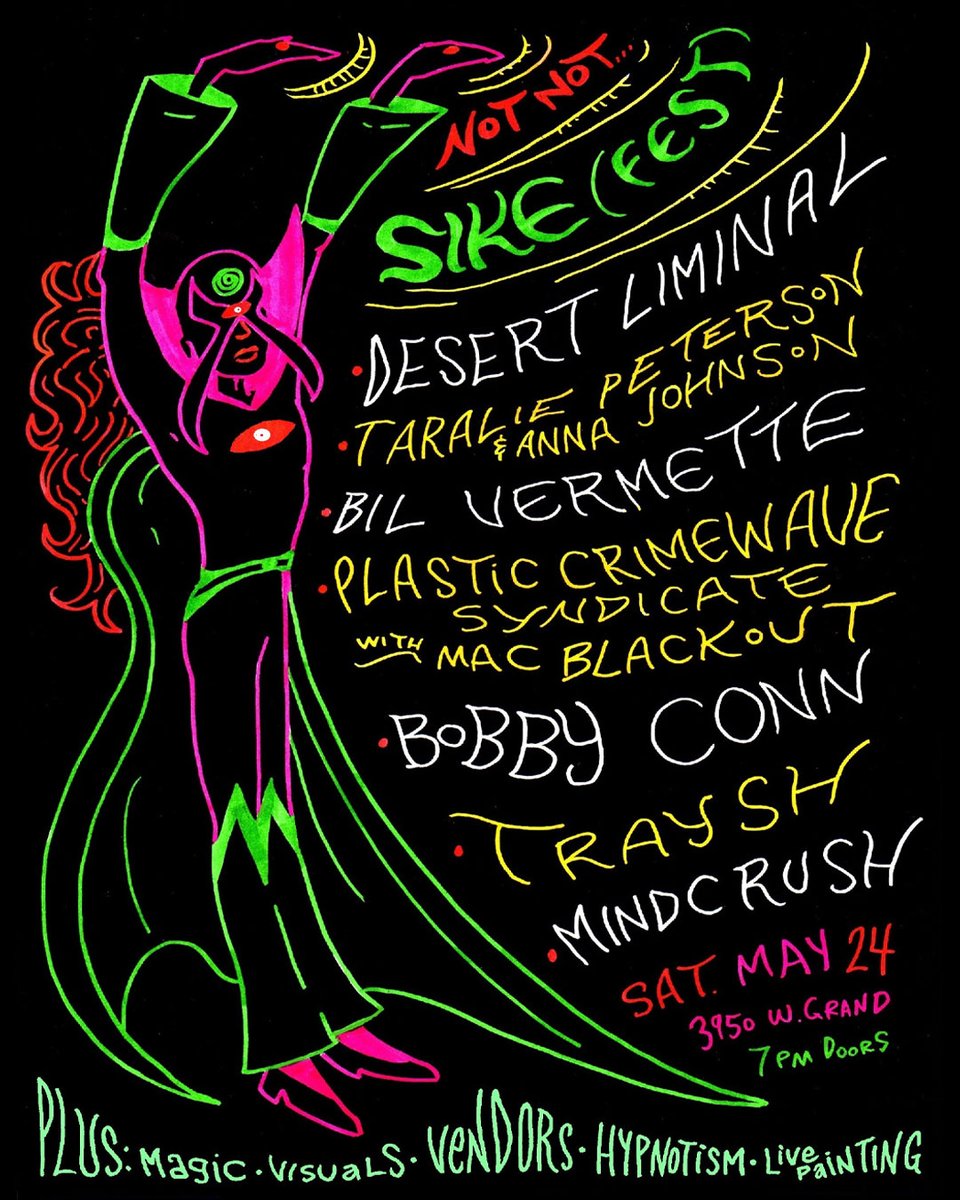 I'm in the group MIND CRUSH :) This is in Chicago on May 24th over memorial day weekend!