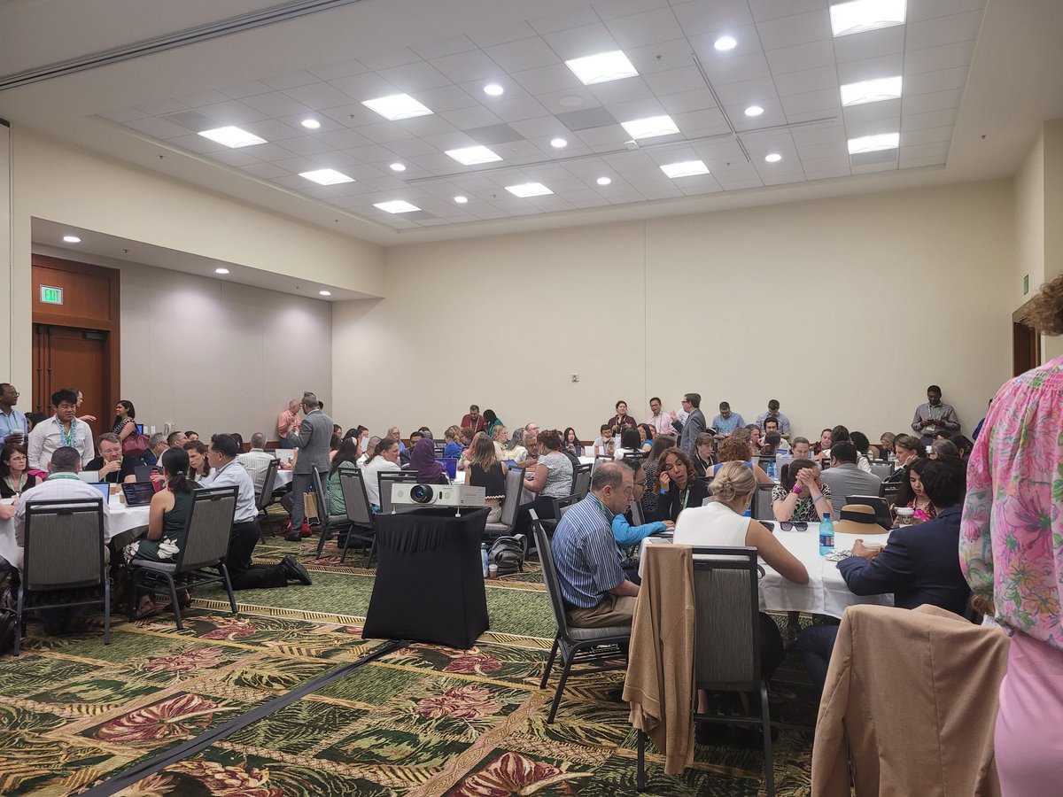 Jennifer Benjamin (@jenbenjaminmd) on Twitter photo Packed room and standing room only in GenAI workshop <a href="/PASMeeting/">Pediatric Academic Societies</a> @badakimakun et al. So much potential for use of AI in Research and Education. Packed room and standing room only in GenAI workshop <a href="/PASMeeting/">Pediatric Academic Societies</a> @badakimakun et al. So much potential for use of AI in Research and Education.