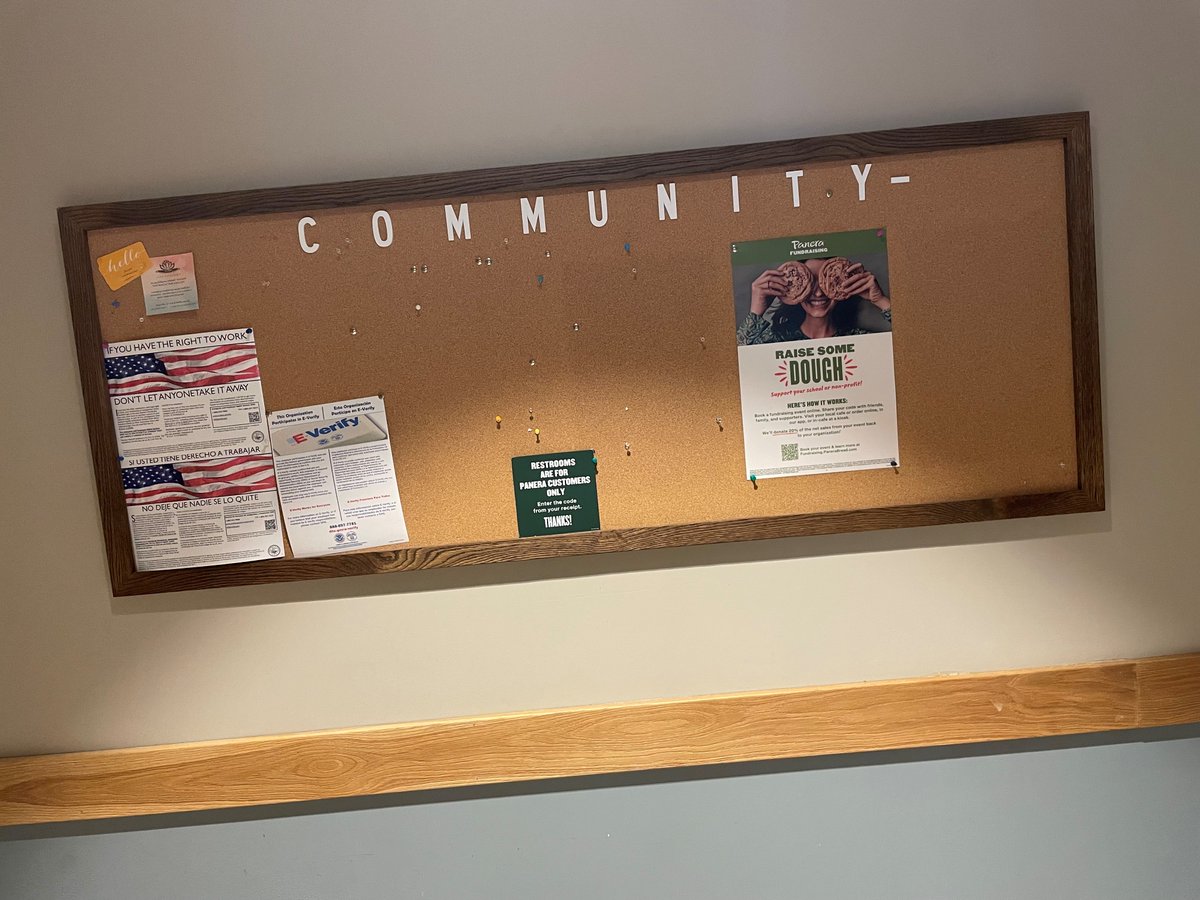Jeff Taylor (@reviewmydb) on Twitter photo We run a large non-profit continuing education event for the community annually and spend thousands at <a href="/panerabread/">Panera Bread</a>, but for some reason, the community board suddenly is not community anymore. We have promoted our free event for years, but not anymore. Why <a href="/panerabread/">Panera Bread</a>? We run a large non-profit continuing education event for the community annually and spend thousands at <a href="/panerabread/">Panera Bread</a>, but for some reason, the community board suddenly is not community anymore. We have promoted our free event for years, but not anymore. Why <a href="/panerabread/">Panera Bread</a>?