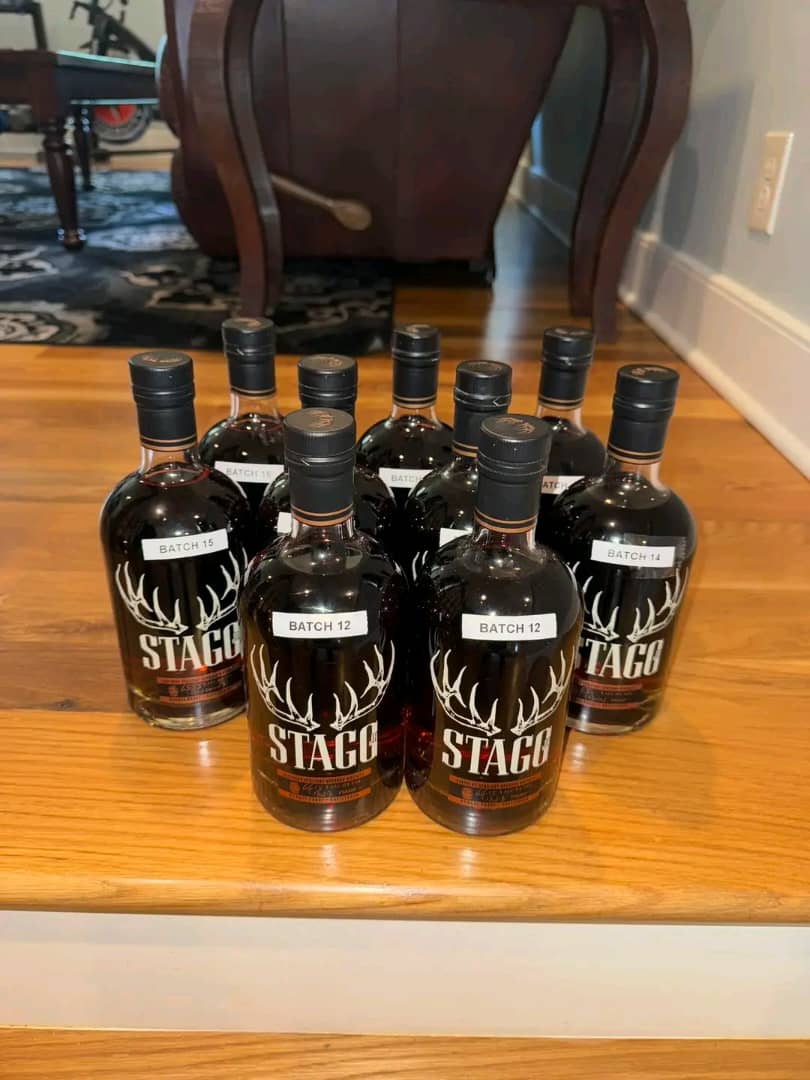 A bundle deal 🤝 $1200, 9 bottles of Stagg Jr  first come first save DM is open .