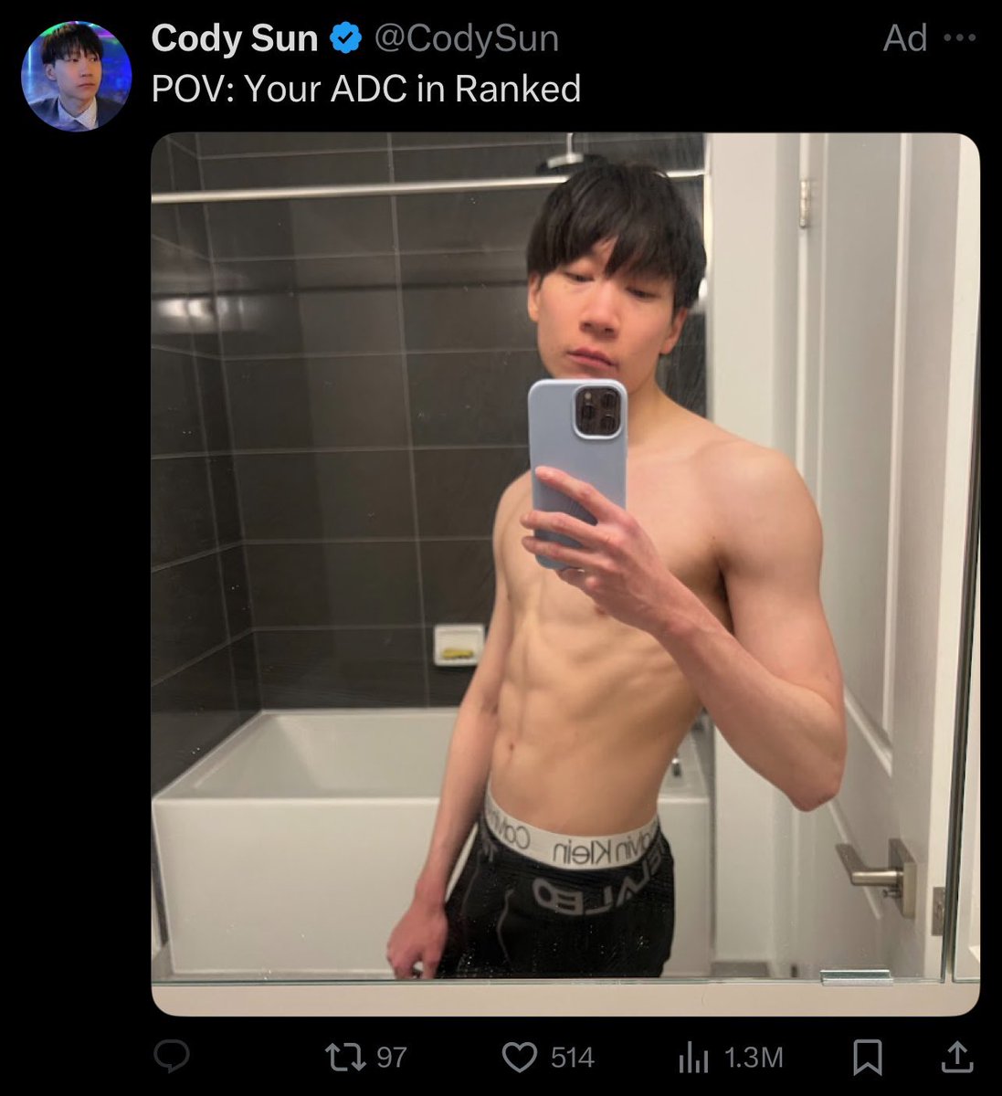 They must have seen the Ad