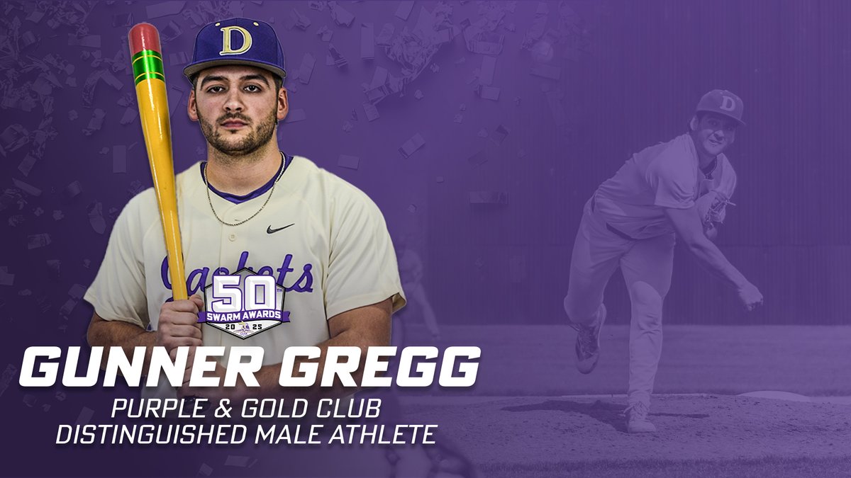 And the Male P&amp;G Distinguished Athlete is Gunner Gregg!