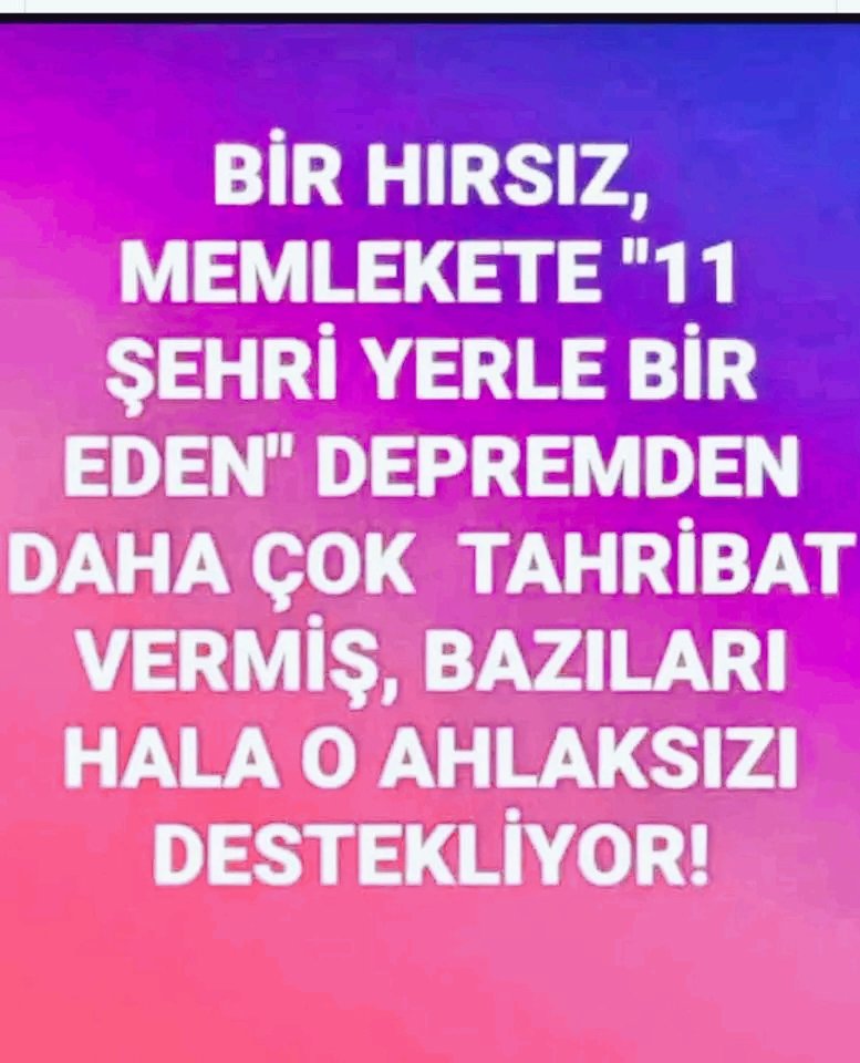 Ülkemin haini çok maalesef