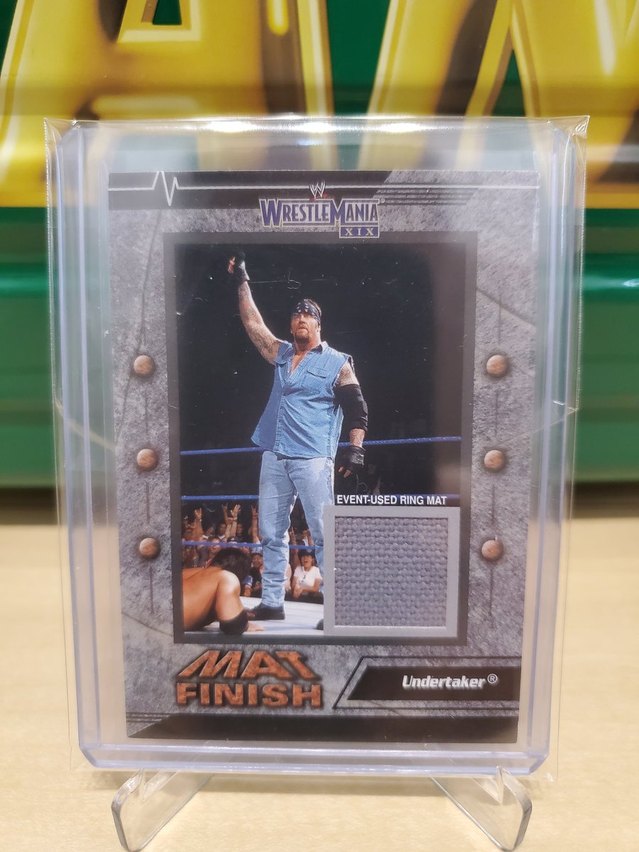 oparock1225's tweet image. アメリカン・バッドアスのテイカーを発見！
もちろん即買い！
これは嬉しい😍
プロレスがお詳しいと噂の安野さんとゆっくり話もできて素晴らしいお店でした！
#GWはミントへ行こう
#MINTLABTOKYO