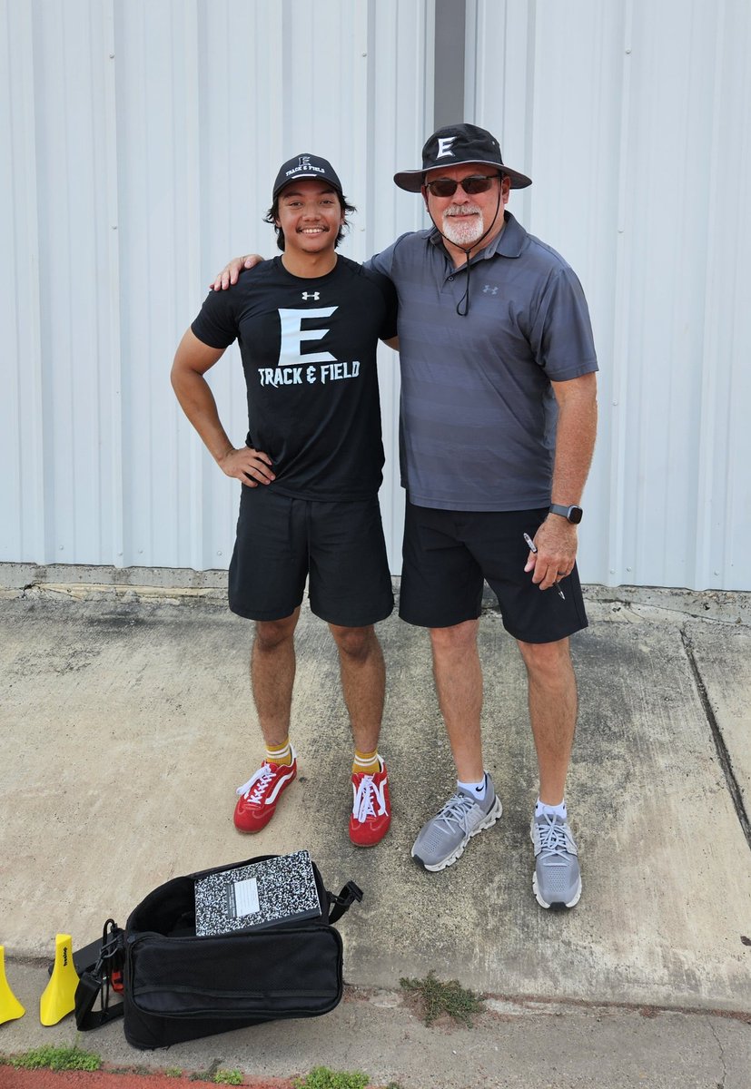 Thanks to former Wildcat track &amp; CC standout  Joel "Double J" Alaniz for all his help during his internship through UT-RGV. We all enjoyed having you. Well done!