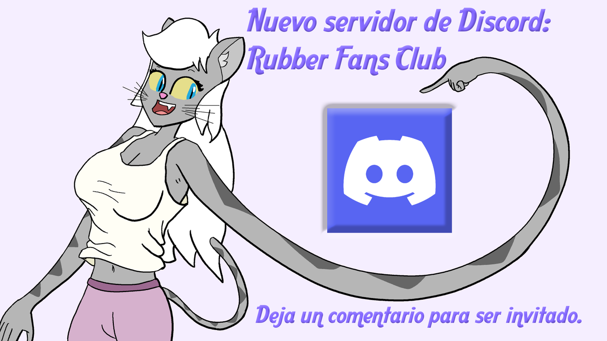 PBatallan's tweet image. Finalmente me decidí, tenemos discord propio, para estar mas cerca de la comunidad de rubber Cat
de momento el acceso está limitado a mutuals, pero pronto abriremos al publico general