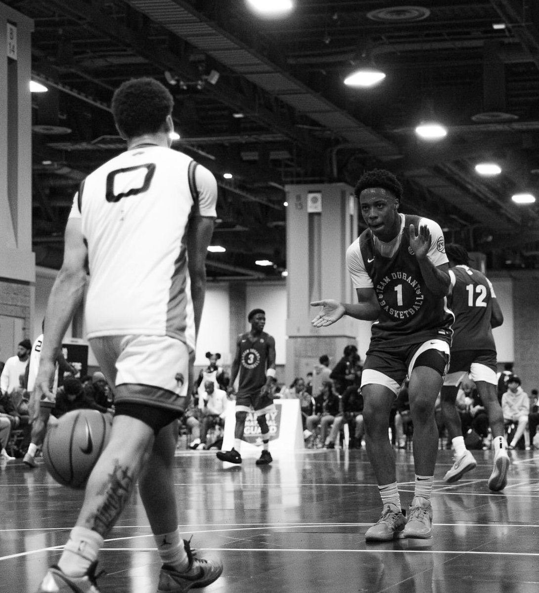 Colby Giacubeno (@colbyghoops) on Twitter photo OT battle between <a href="/ExpressionsBall/">Expressions Elite Basketball</a> & <a href="/teamdurant_AAU/">Official Team Durant</a>. Expressions gets the win 68-65 behind ‘26 Jaxson Terry’s 24PTS & 8REBS.
‘26 Ant Brown’s dynamic playmaking ability was evident en route to a 30-point outing (12/13FT). OT battle between <a href="/ExpressionsBall/">Expressions Elite Basketball</a> & <a href="/teamdurant_AAU/">Official Team Durant</a>. Expressions gets the win 68-65 behind ‘26 Jaxson Terry’s 24PTS & 8REBS.
‘26 Ant Brown’s dynamic playmaking ability was evident en route to a 30-point outing (12/13FT).