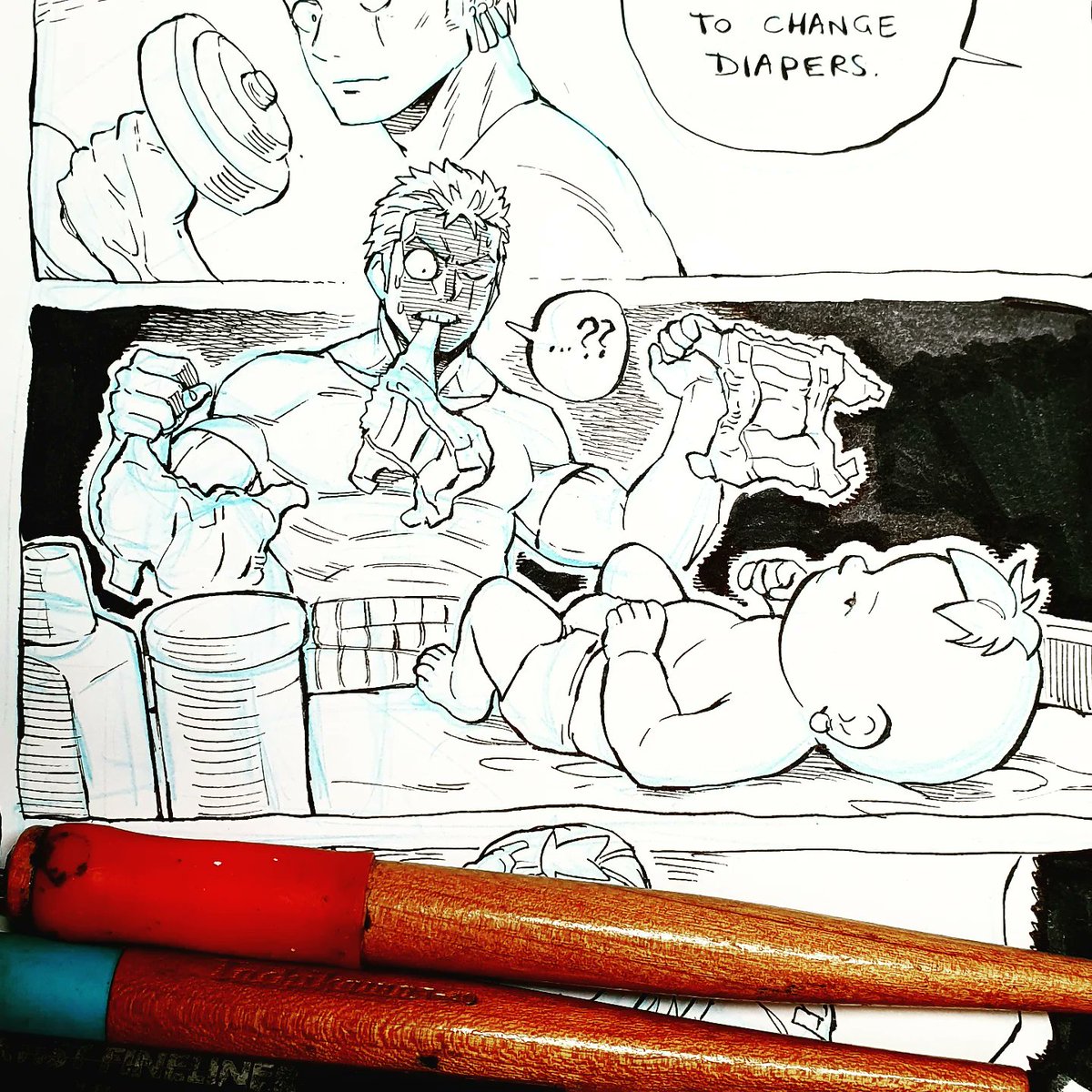 DavidFueleki's tweet image. Daddy Zorros Endboss.
#roronoazoro #ONEPIECE #onepiecezoro