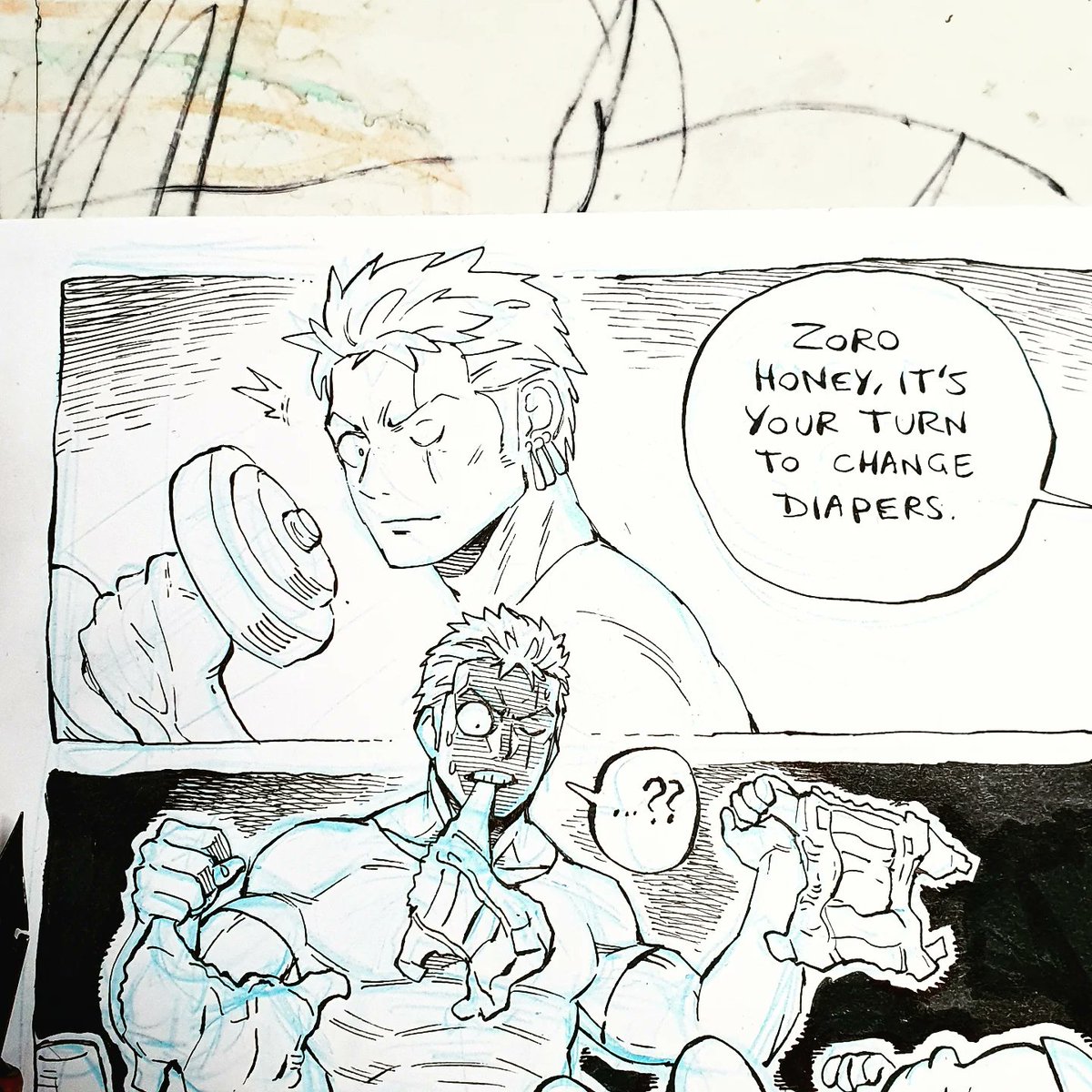 DavidFueleki's tweet image. Daddy Zorros Endboss.
#roronoazoro #ONEPIECE #onepiecezoro